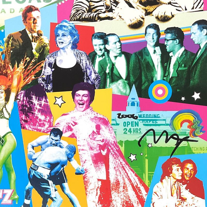 "Las Vegas" 18x24 Poster by Peter Max (PA) at PristineAuction.com "Las Vegas" 18x24 Poster by Peter Max (PA) at PristineAuction.com
