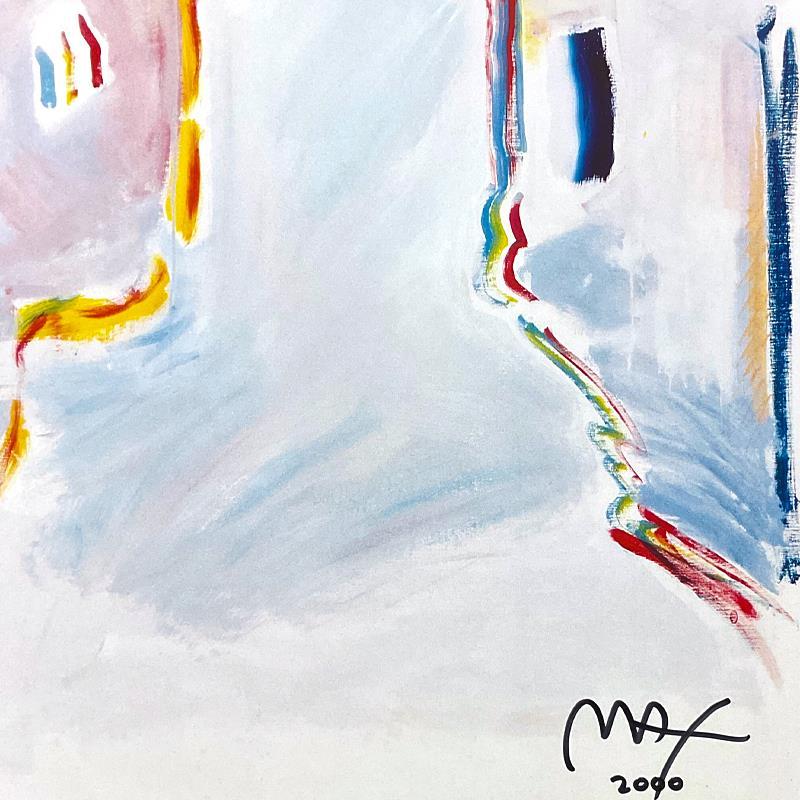 "Statue of Liberty II" 36x20 Custom Framed Offset Lithograph by Peter Max (PA) at PristineAuction.com "Statue of Liberty II" 36x20 Custom Framed Offset Lithograph by Peter Max (PA) at PristineAuction.com