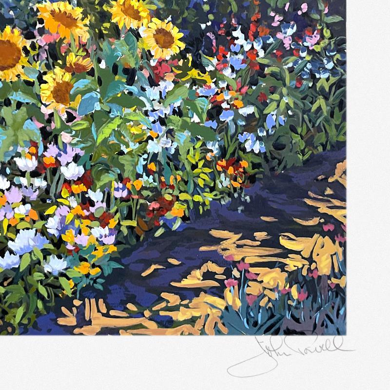 "Sunflowers" LE 21x19 Printer's Proof Serigraph by John Powell (PA) at PristineAuction.com "Sunflowers" LE 21x19 Printer's Proof Serigraph by John Powell (PA) at PristineAuction.com