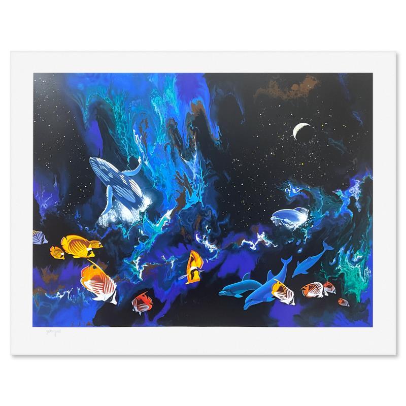 "Moondance" LE 27x34 Printer's Proof Serigraph by William Schimmel (PA) at PristineAuction.com "Moondance" LE 27x34 Printer's Proof Serigraph by William Schimmel (PA) at PristineAuction.com