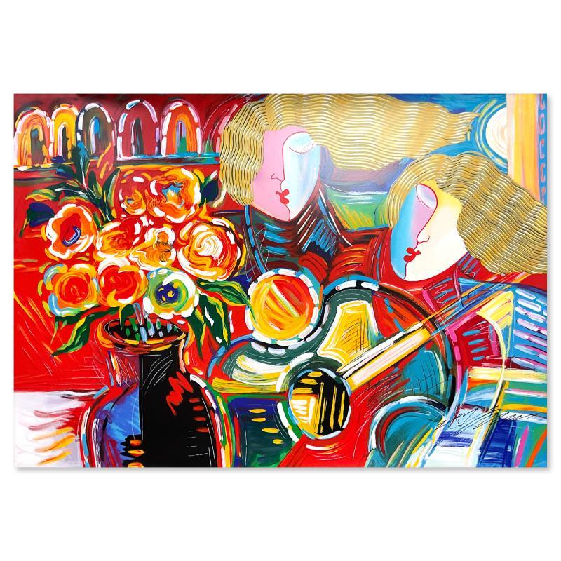 "Summer Songs" LE 29x41 Printer's Proof on Deckle Edge Paper by Lun Zen (PA) at PristineAuction.com "Summer Songs" LE 29x41 Printer's Proof on Deckle Edge Paper by Lun Zen (PA) at PristineAuction.com