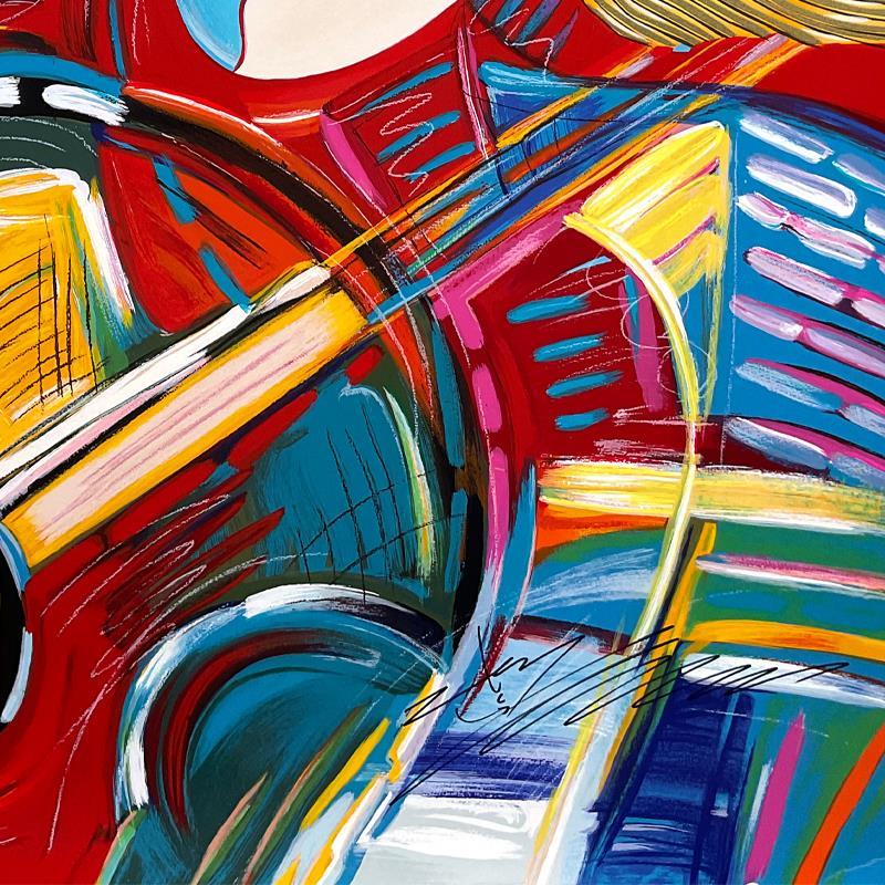 "Summer Songs" LE 29x41 Printer's Proof on Deckle Edge Paper by Lun Zen (PA) at PristineAuction.com "Summer Songs" LE 29x41 Printer's Proof on Deckle Edge Paper by Lun Zen (PA) at PristineAuction.com