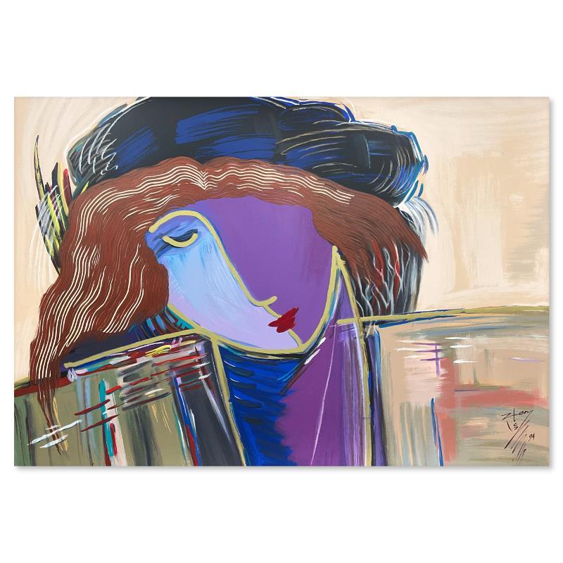 "Dignity" LE 28x38 Printer's Proof on Deckle Edge Paper by Lun Zen (PA) at PristineAuction.com "Dignity" LE 28x38 Printer's Proof on Deckle Edge Paper by Lun Zen (PA) at PristineAuction.com