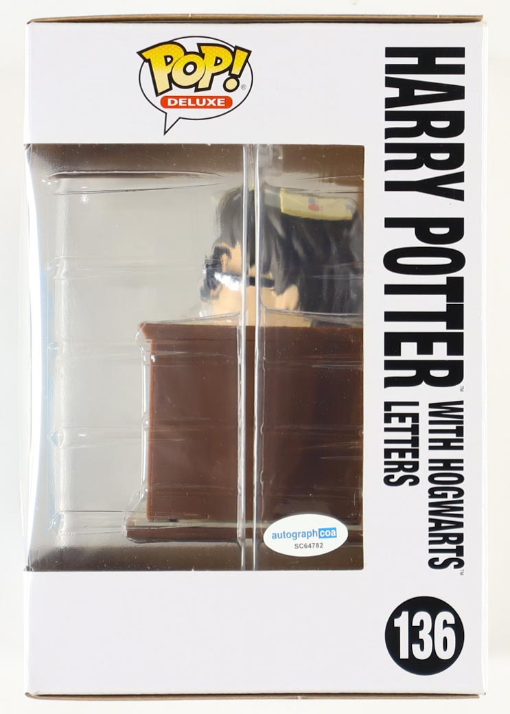 Daniel Radcliffe Signed "Wizarding World: Harry Potter" #136 Harry Potter With Hogwarts Letters Funko Pop! Vinyl Figure (ACOA) at PristineAuction.com Daniel Radcliffe Signed "Wizarding World: Harry Potter" #136 Harry Potter With Hogwarts Letters Funko Pop! Vinyl Figure (ACOA) at PristineAuction.com