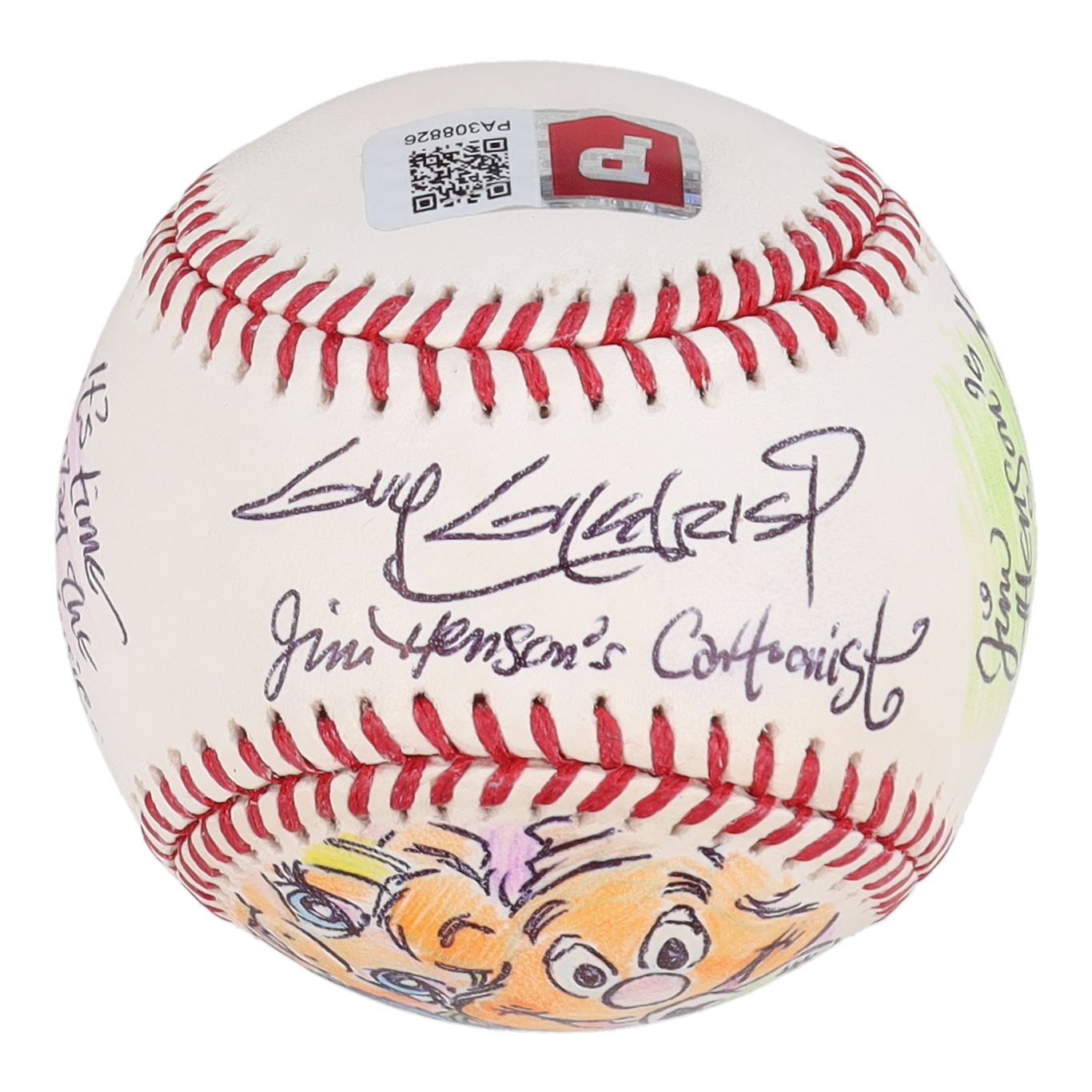 The Muppets | Original Art OML Baseball Signed by Guy Gilchrist (1/1 Original Art) at PristineAuction.com The Muppets | Original Art OML Baseball Signed by Guy Gilchrist (1/1 Original Art) at PristineAuction.com