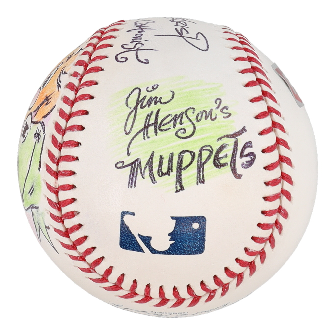 The Muppets | Original Art OML Baseball Signed by Guy Gilchrist (1/1 Original Art) at PristineAuction.com The Muppets | Original Art OML Baseball Signed by Guy Gilchrist (1/1 Original Art) at PristineAuction.com