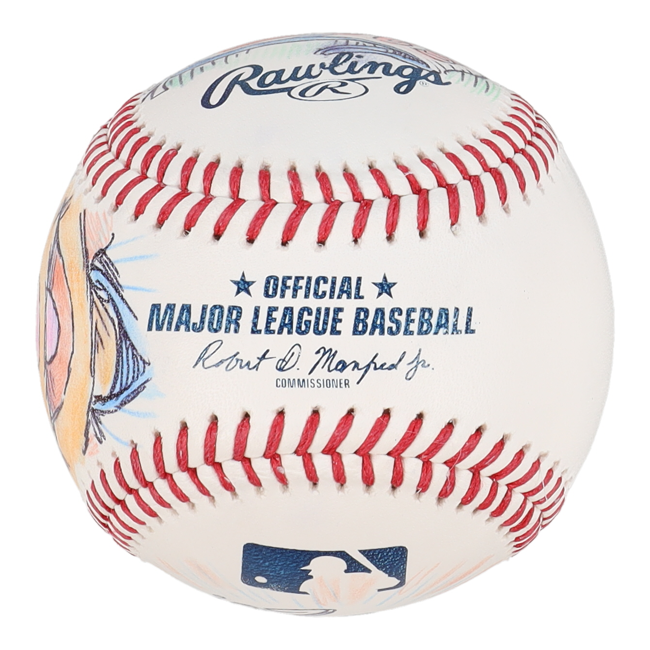 The Muppets | Original Art OML Baseball Signed by Guy Gilchrist (1/1 Original Art) at PristineAuction.com The Muppets | Original Art OML Baseball Signed by Guy Gilchrist (1/1 Original Art) at PristineAuction.com