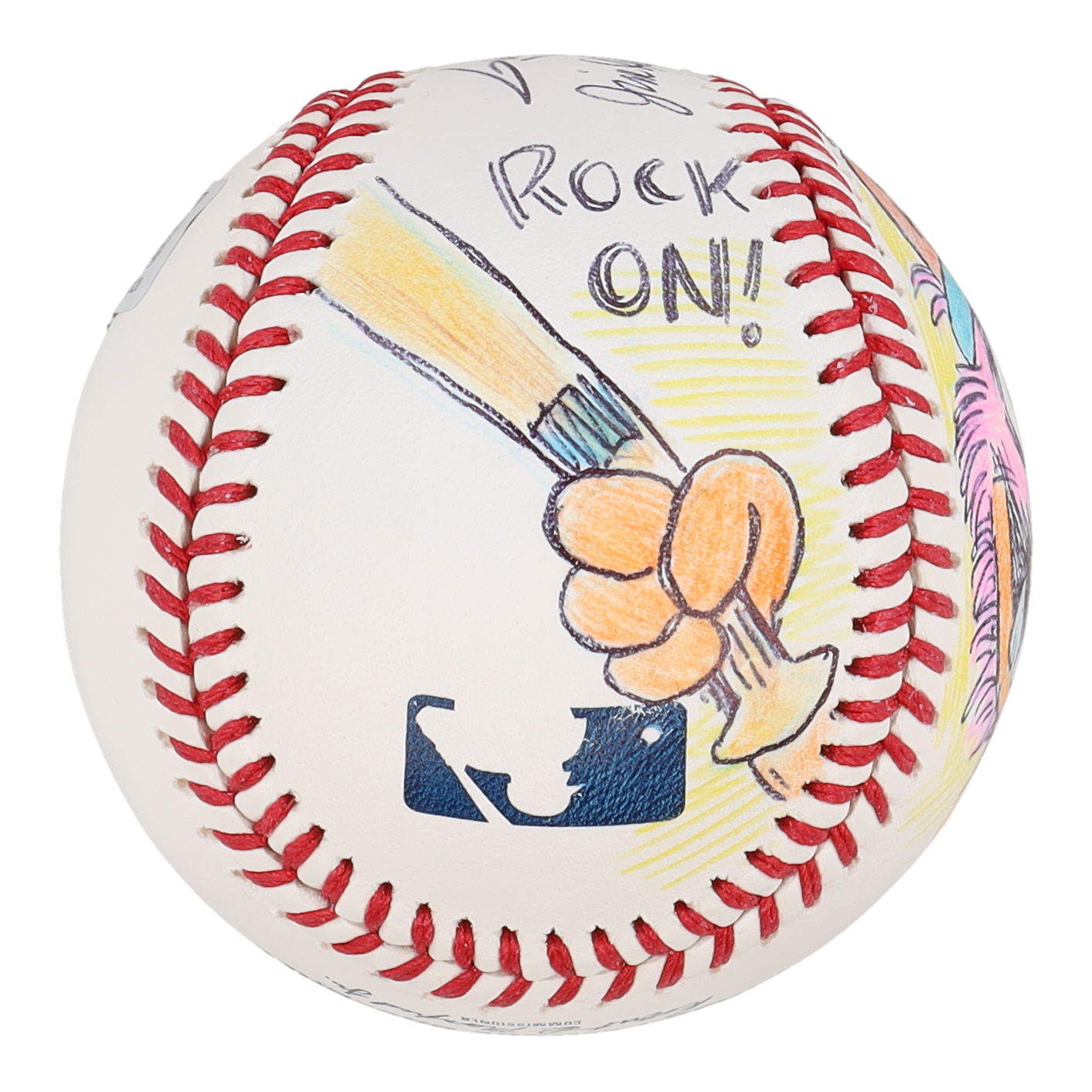 The Muppets | Original Art OML Baseball Signed by Guy Gilchrist (1/1 Original Art) at PristineAuction.com The Muppets | Original Art OML Baseball Signed by Guy Gilchrist (1/1 Original Art) at PristineAuction.com