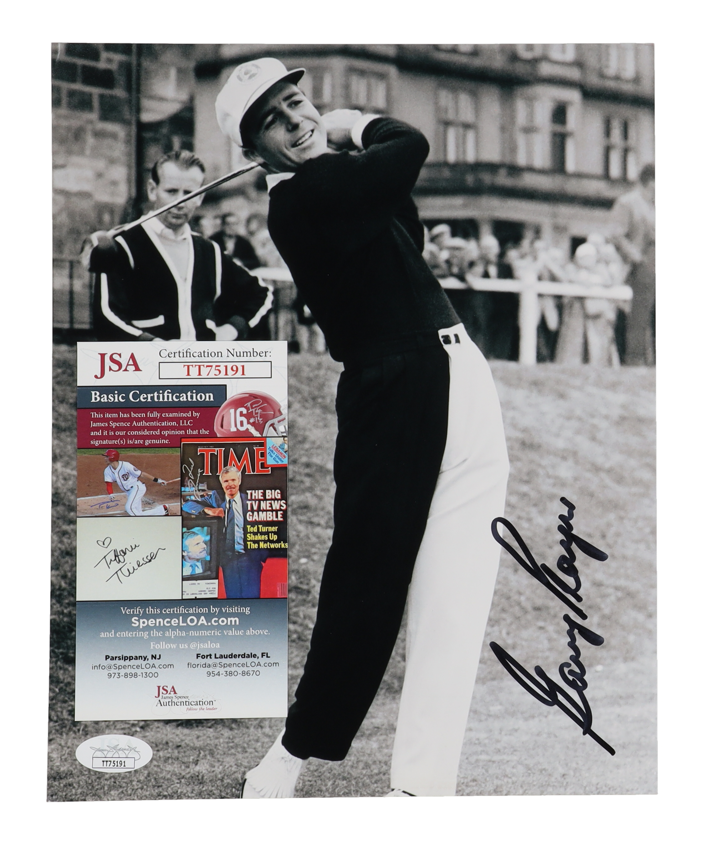 Gary Player Signed 8x10 Photo (JSA) at PristineAuction.com Gary Player Signed 8x10 Photo (JSA) at PristineAuction.com