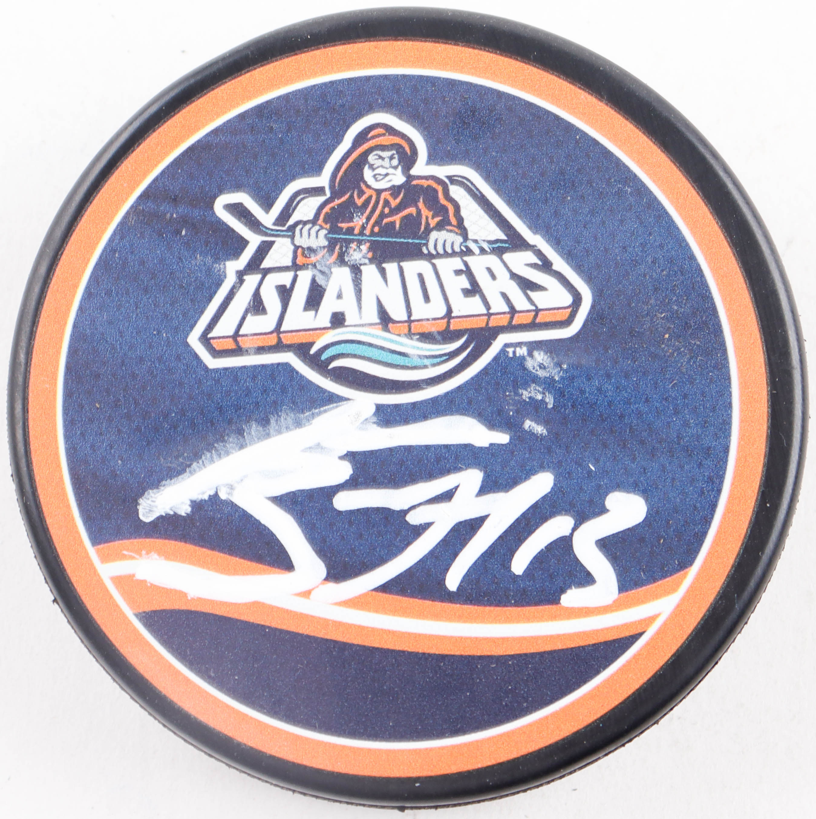 Mathew Barzal Signed Islanders Logo Hockey Puck (Fanatics) at PristineAuction.com Mathew Barzal Signed Islanders Logo Hockey Puck (Fanatics) at PristineAuction.com