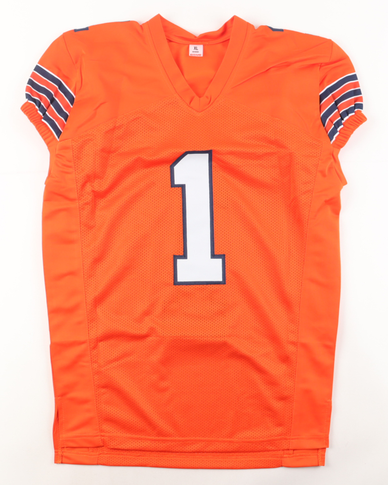 Justin Fields Signed Jersey (JSA) at PristineAuction.com Justin Fields Signed Jersey (JSA) at PristineAuction.com