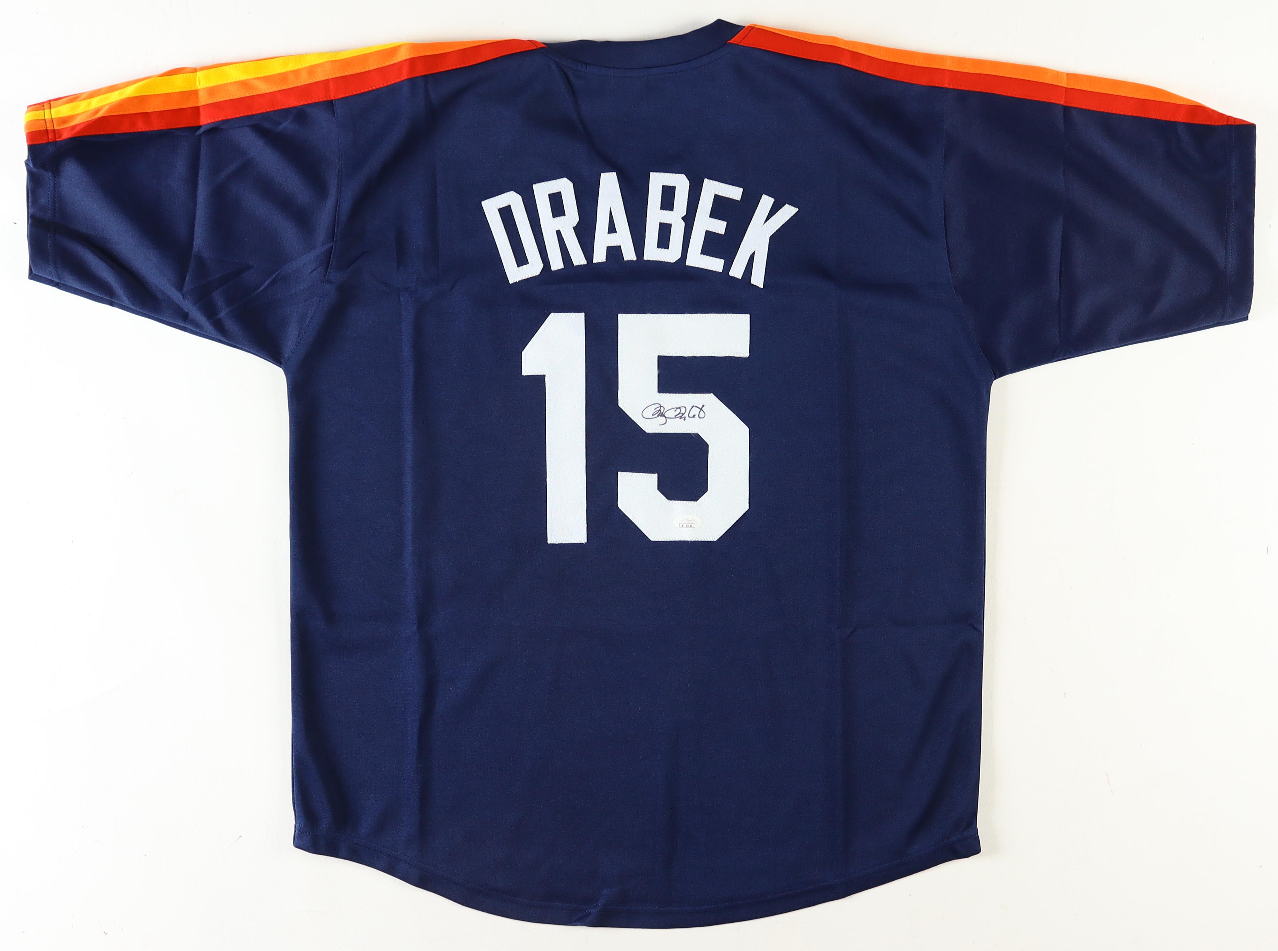 Doug Drabek Signed Jersey (JSA) at PristineAuction.com Doug Drabek Signed Jersey (JSA) at PristineAuction.com