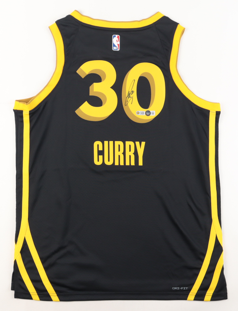 Stephen Curry Signed Warriors Authentic Nike Jersey (Beckett & Curry) at PristineAuction.com Stephen Curry Signed Warriors Authentic Nike Jersey (Beckett & Curry) at PristineAuction.com