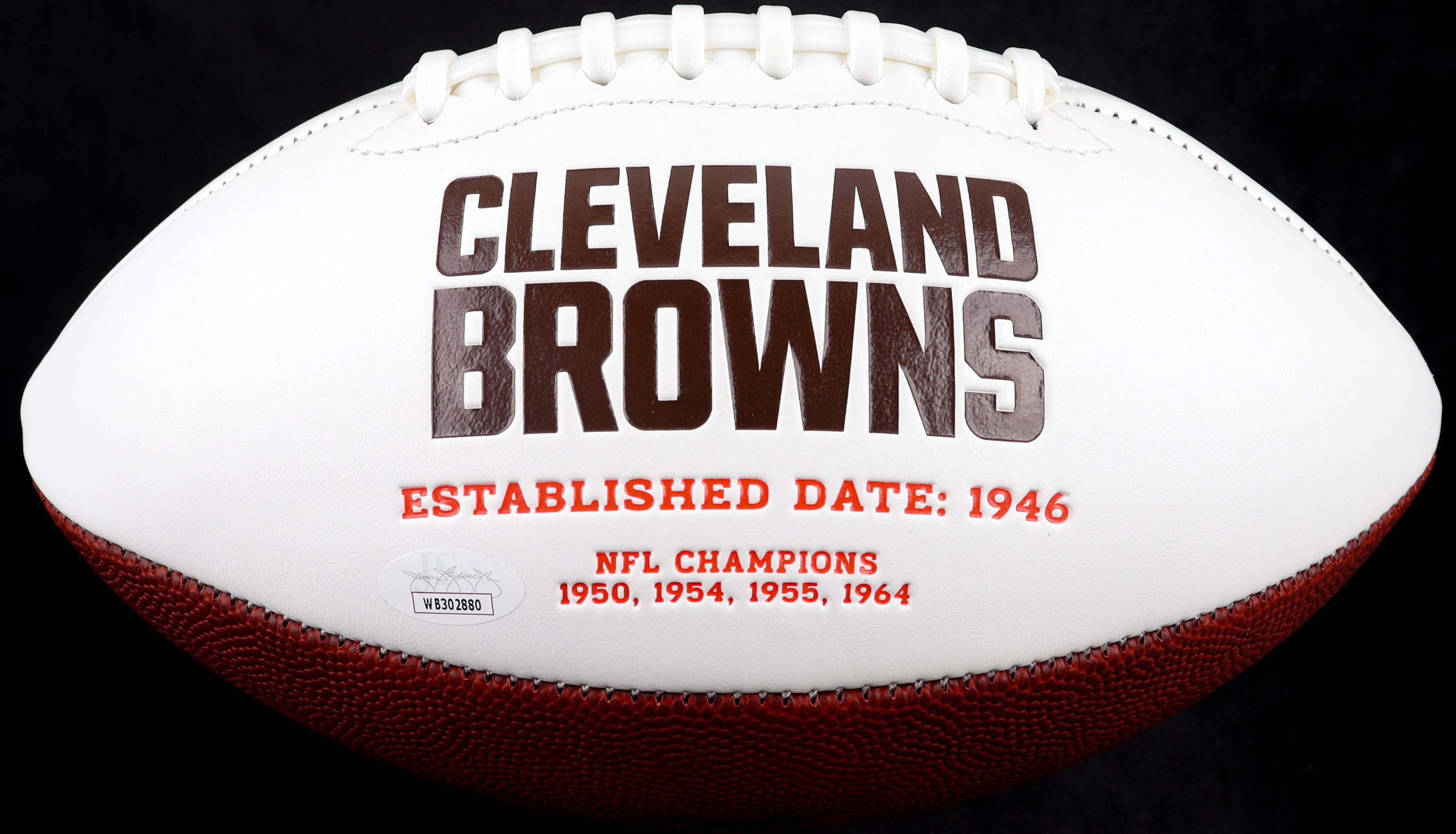 Jerome Ford Signed Browns Logo Football (JSA) at PristineAuction.com Jerome Ford Signed Browns Logo Football (JSA) at PristineAuction.com