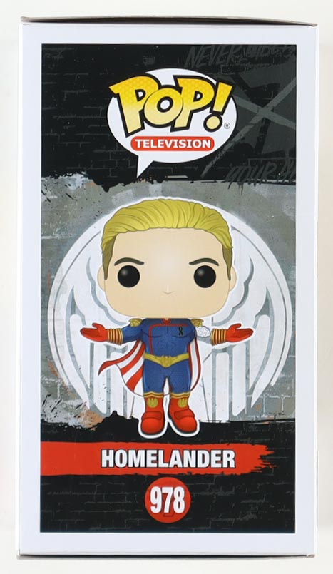 Antony Starr Signed "The Boys" #978 Homelander Funko Pop! Vinyl Figure Inscribed "Homelander" (JSA) at PristineAuction.com Antony Starr Signed "The Boys" #978 Homelander Funko Pop! Vinyl Figure Inscribed "Homelander" (JSA) at PristineAuction.com