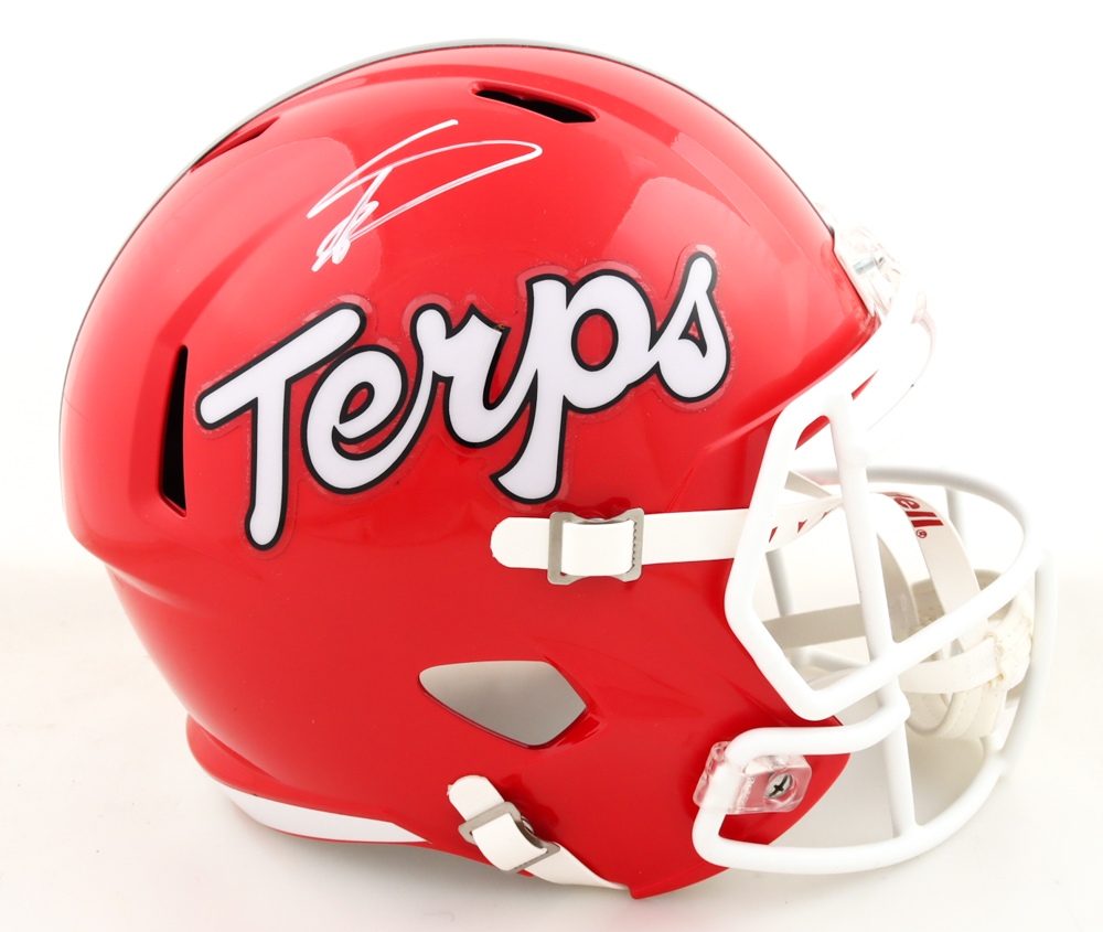 Stefon Diggs Signed Full-Size Maryland Terrapins Speed Helmet (Beckett) at PristineAuction.com Stefon Diggs Signed Full-Size Maryland Terrapins Speed Helmet (Beckett) at PristineAuction.com