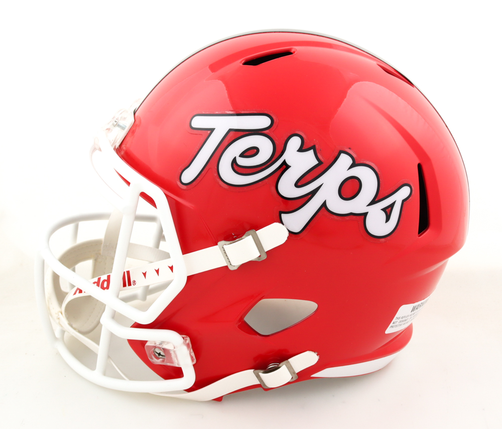 Stefon Diggs Signed Full-Size Maryland Terrapins Speed Helmet (Beckett) at PristineAuction.com Stefon Diggs Signed Full-Size Maryland Terrapins Speed Helmet (Beckett) at PristineAuction.com