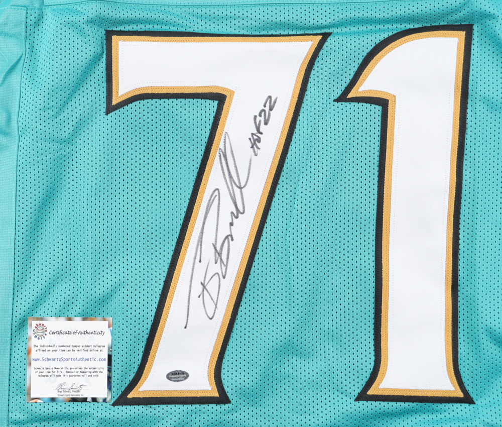 Tony Boselli Signed Jersey Inscribed "HOF 22" (Schwartz) at PristineAuction.com Tony Boselli Signed Jersey Inscribed "HOF 22" (Schwartz) at PristineAuction.com