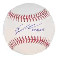 Gunnar Henderson Signed OML Baseball Inscribed "23 AL ROY" (Beckett) at PristineAuction.com
