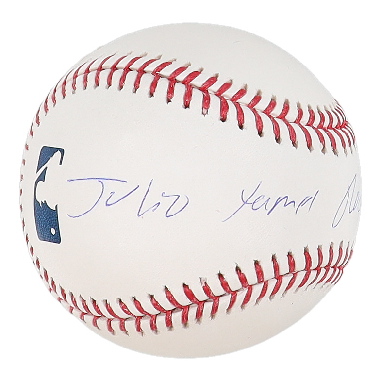 Julio Rodriguez Signed OML Baseball with Rare Full Name Signature (JSA & USA SM) at PristineAuction.com Julio Rodriguez Signed OML Baseball with Rare Full Name Signature (JSA & USA SM) at PristineAuction.com