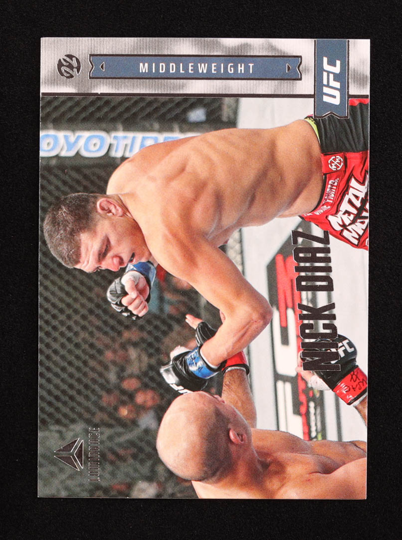 Nick Diaz 2022 Panini Chronicles UFC #153 Luminance at PristineAuction.com Nick Diaz 2022 Panini Chronicles UFC #153 Luminance at PristineAuction.com