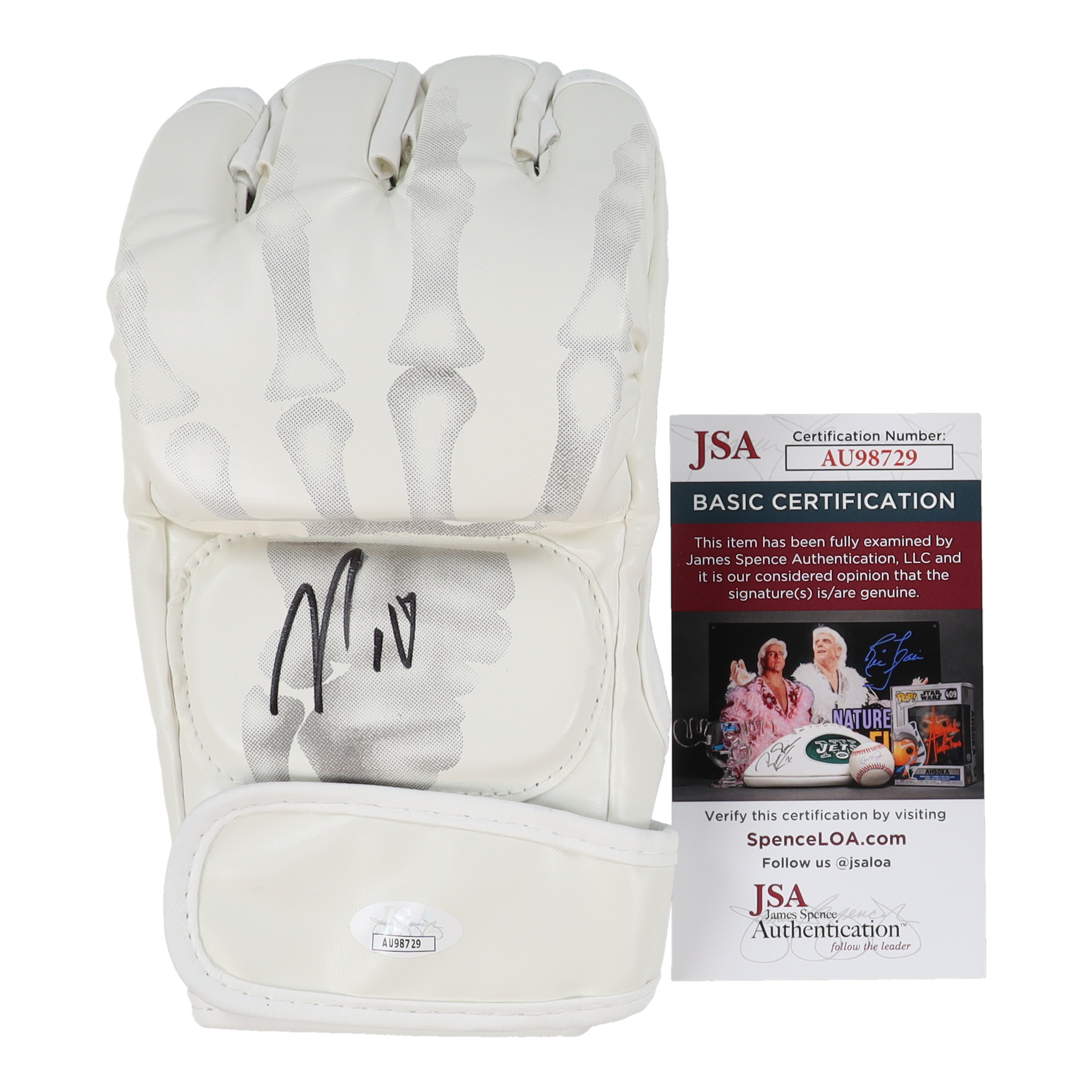 Nick Diaz Signed MMA Glove (JSA) at PristineAuction.com Nick Diaz Signed MMA Glove (JSA) at PristineAuction.com