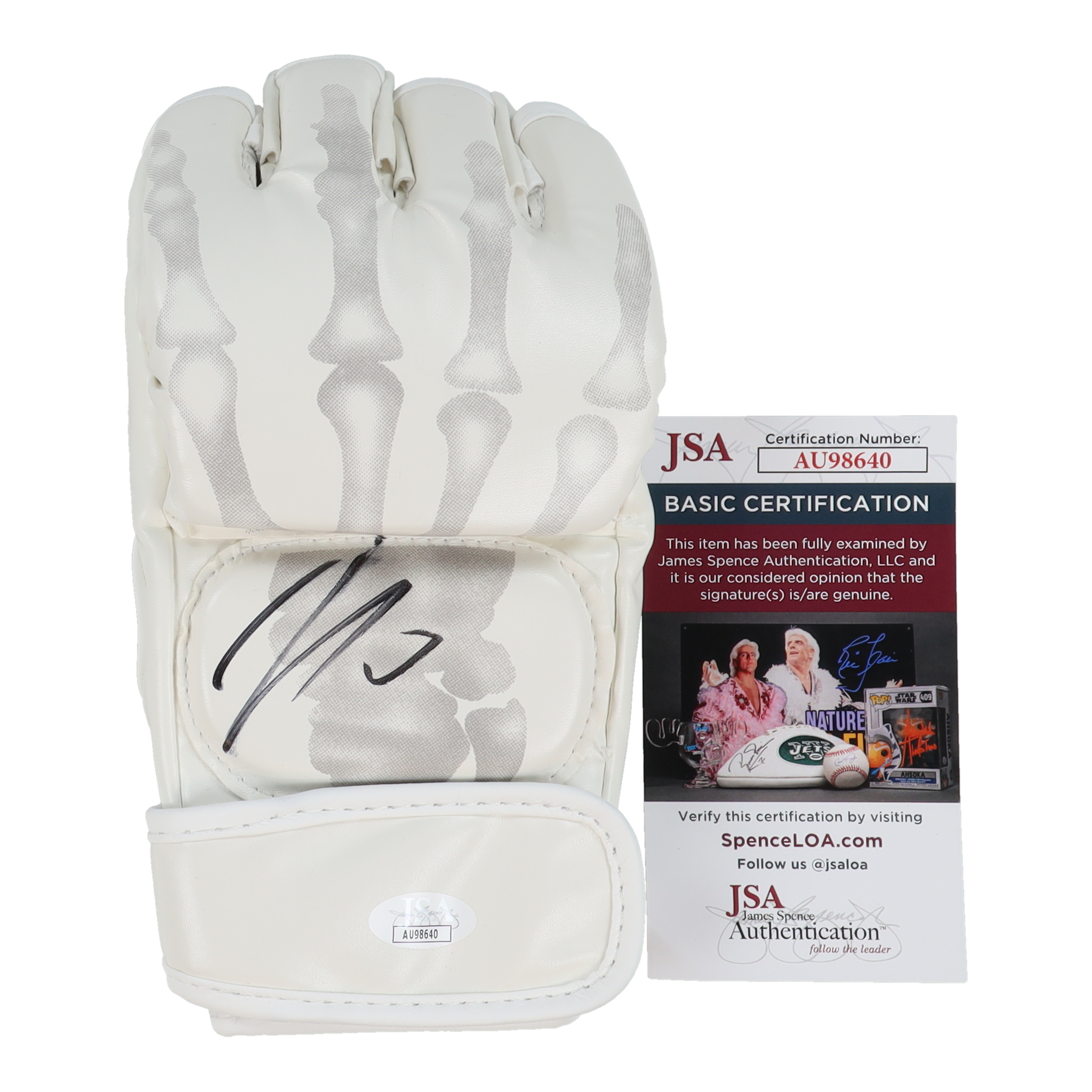 Nick Diaz Signed MMA Glove (JSA) at PristineAuction.com Nick Diaz Signed MMA Glove (JSA) at PristineAuction.com