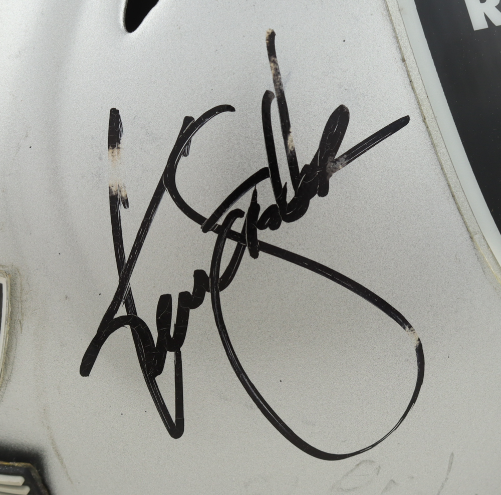 Ken Stabler & Marcus Allen Signed Full-Size Authentic On-Field Helmet with Visor (JSA) at PristineAuction.com Ken Stabler & Marcus Allen Signed Full-Size Authentic On-Field Helmet with Visor (JSA) at PristineAuction.com