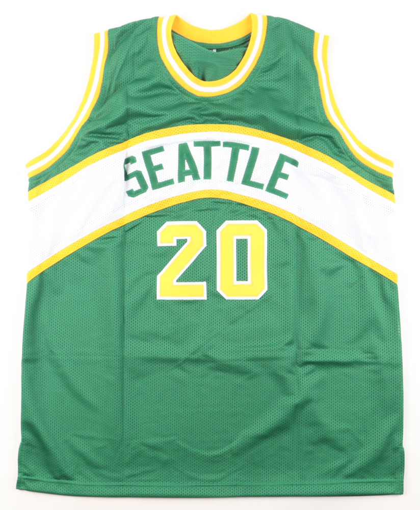 Gary Payton Signed Jersey (Beckett) at PristineAuction.com Gary Payton Signed Jersey (Beckett) at PristineAuction.com