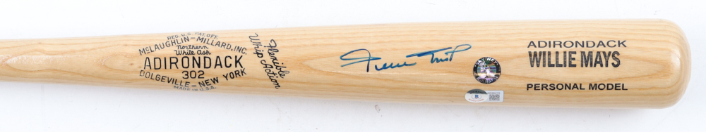 Willie Mays Signed Adirondack Personal Model Baseball Bat (Beckett & Mays) at PristineAuction.com Willie Mays Signed Adirondack Personal Model Baseball Bat (Beckett & Mays) at PristineAuction.com