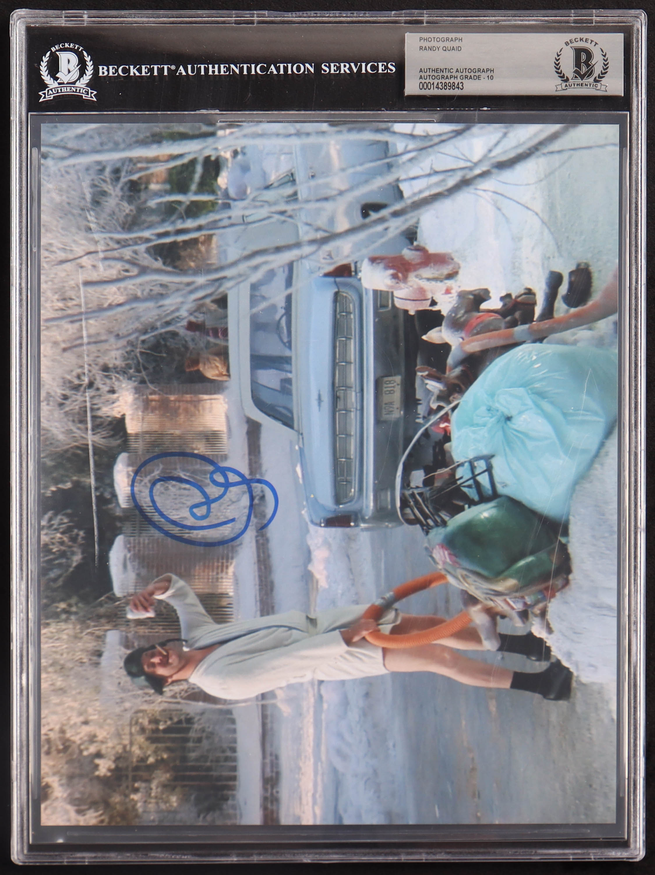 Randy Quaid Signed "National Lampoon's Christmas Vacation" 8x10 Photo (BAS | Autograph Grade 10) at PristineAuction.com Randy Quaid Signed "National Lampoon's Christmas Vacation" 8x10 Photo (BAS | Autograph Grade 10) at PristineAuction.com