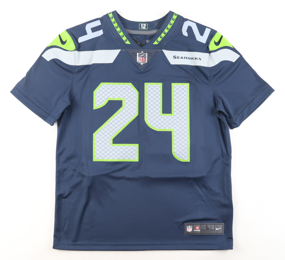 Marshawn Lynch Signed Seahawks Jersey (Fanatics) at PristineAuction.com Marshawn Lynch Signed Seahawks Jersey (Fanatics) at PristineAuction.com