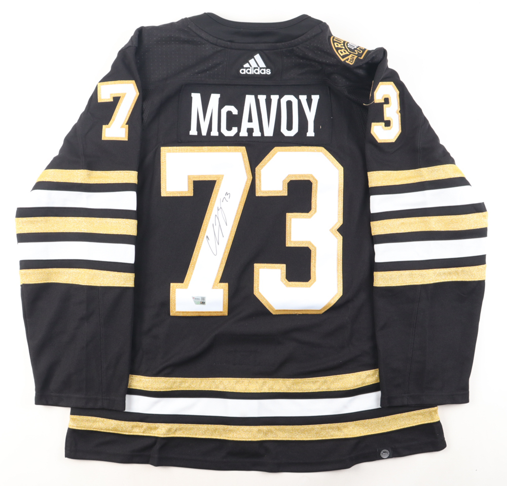 Charlie McAvoy Signed Bruins Jersey (Fanatics) at PristineAuction.com Charlie McAvoy Signed Bruins Jersey (Fanatics) at PristineAuction.com