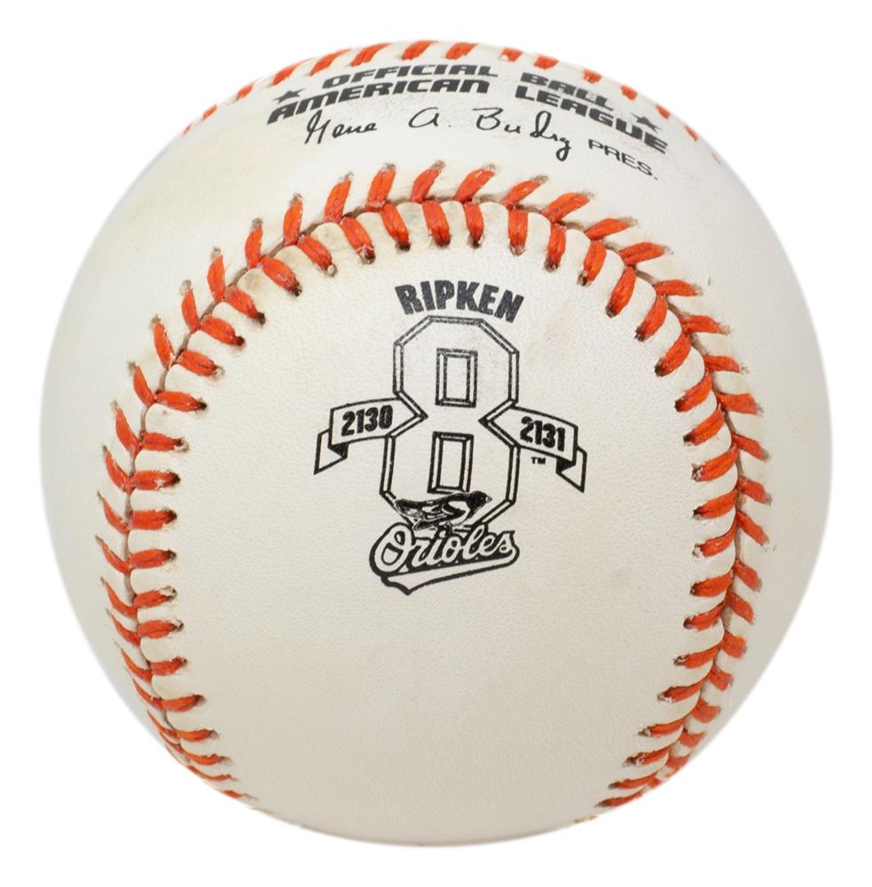 Cal Ripken Jr. Signed OAL Ripken Jr. Logo Baseball (Tristar) at PristineAuction.com Cal Ripken Jr. Signed OAL Ripken Jr. Logo Baseball (Tristar) at PristineAuction.com