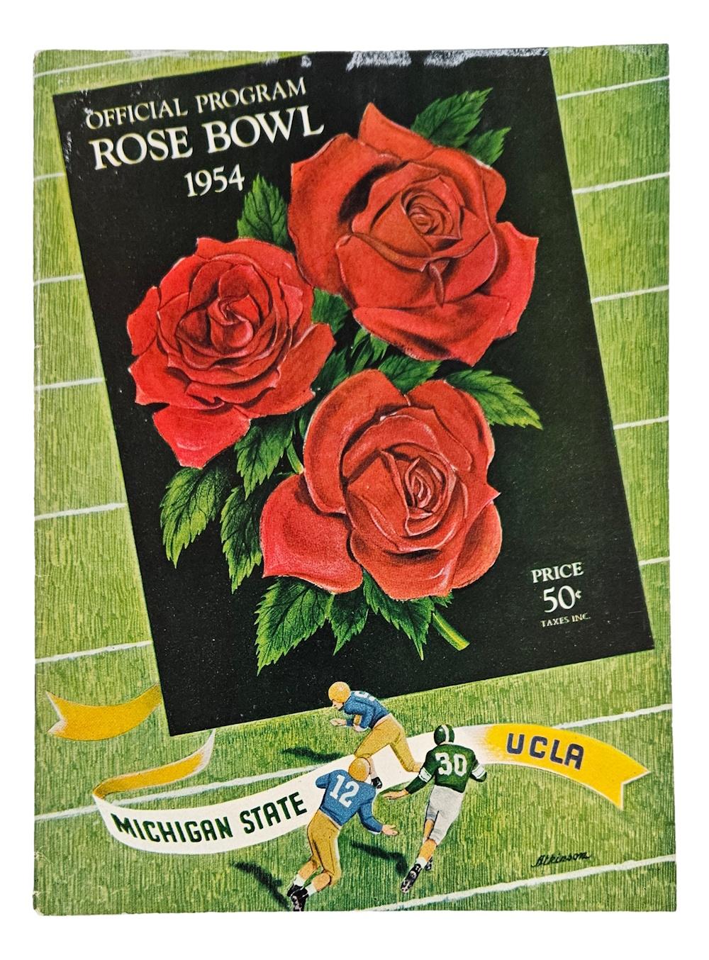 1954 Rose Bowl Official Game Program at PristineAuction.com 1954 Rose Bowl Official Game Program at PristineAuction.com
