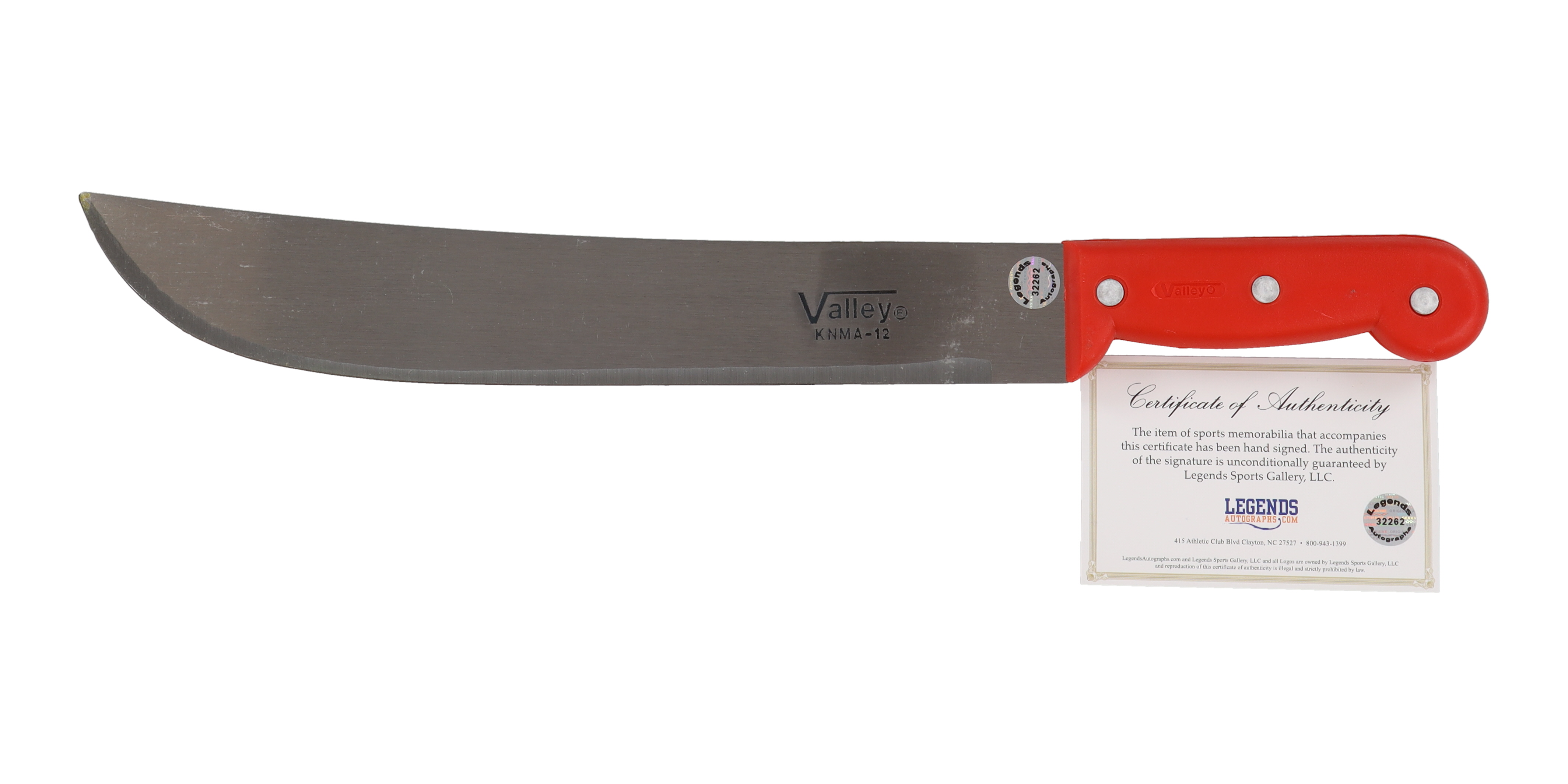 Kane Hodder Signed "Friday the 13th" 18" Steel Machete Inscribed "Jason 7,8,9,X" (Legends) at PristineAuction.com Kane Hodder Signed "Friday the 13th" 18" Steel Machete Inscribed "Jason 7,8,9,X" (Legends) at PristineAuction.com
