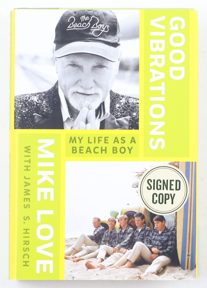 Mike Love Signed "Good Vibrations: My Life As A Beach Boy" Hardcover Book Inscribed "Love" (JSA) at PristineAuction.com Mike Love Signed "Good Vibrations: My Life As A Beach Boy" Hardcover Book Inscribed "Love" (JSA) at PristineAuction.com