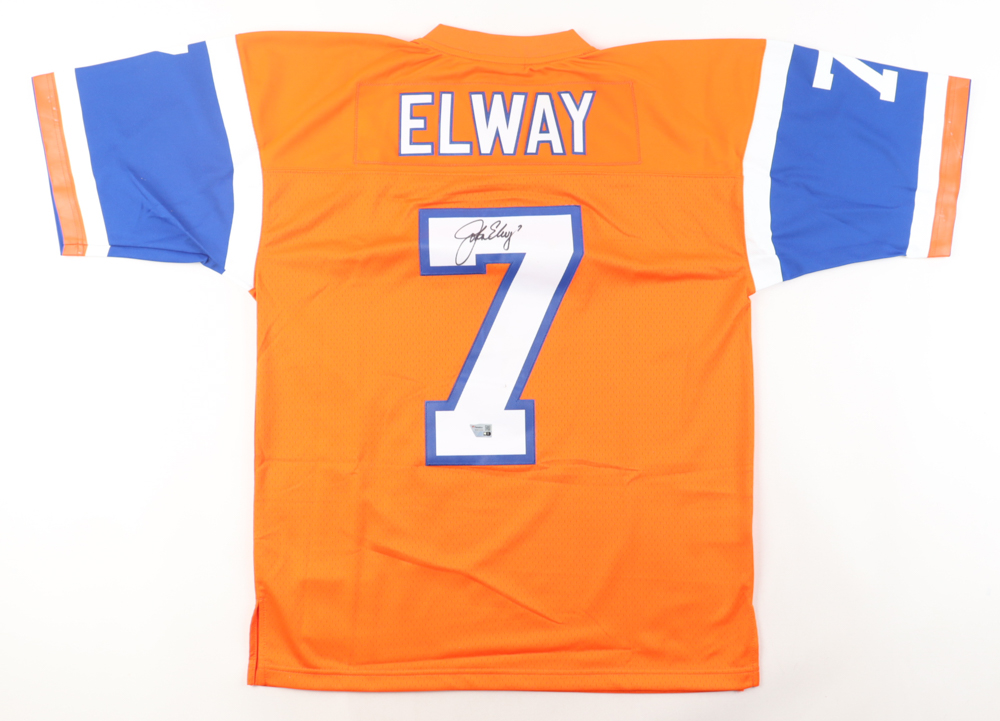 John Elway Signed Broncos Jersey (Fanatics) at PristineAuction.com John Elway Signed Broncos Jersey (Fanatics) at PristineAuction.com