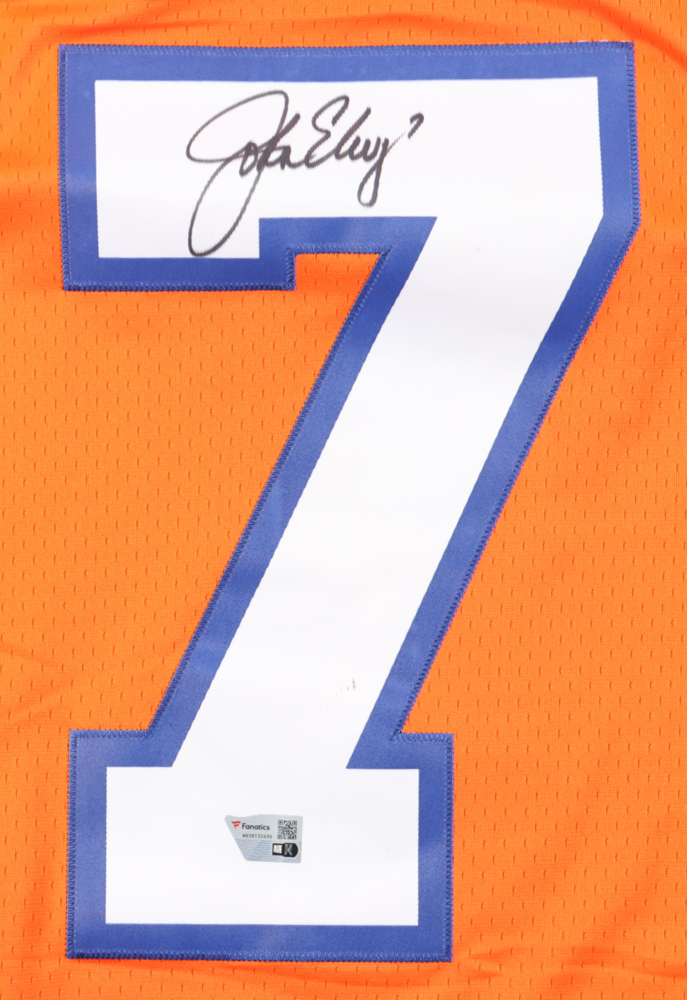 John Elway Signed Broncos Jersey (Fanatics) at PristineAuction.com John Elway Signed Broncos Jersey (Fanatics) at PristineAuction.com