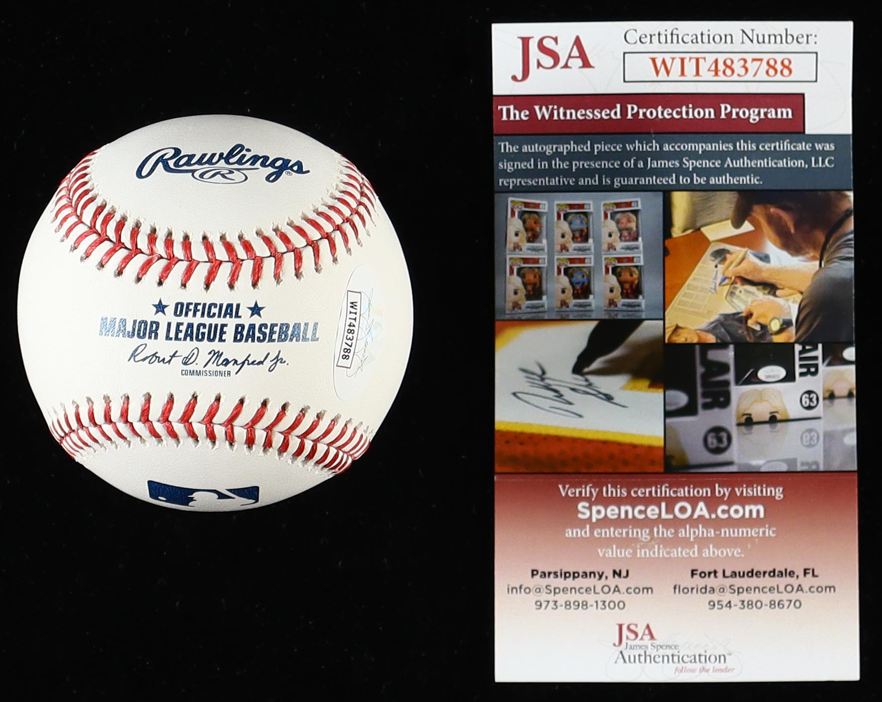 Eric Gagne Signed OML Baseball (JSA) at PristineAuction.com Eric Gagne Signed OML Baseball (JSA) at PristineAuction.com