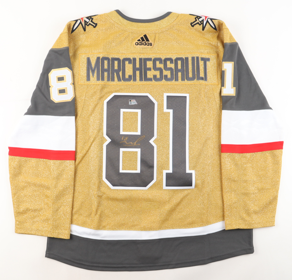 Jonathan Marchessault Signed Golden Knights Jersey (Fanatics) at PristineAuction.com Jonathan Marchessault Signed Golden Knights Jersey (Fanatics) at PristineAuction.com