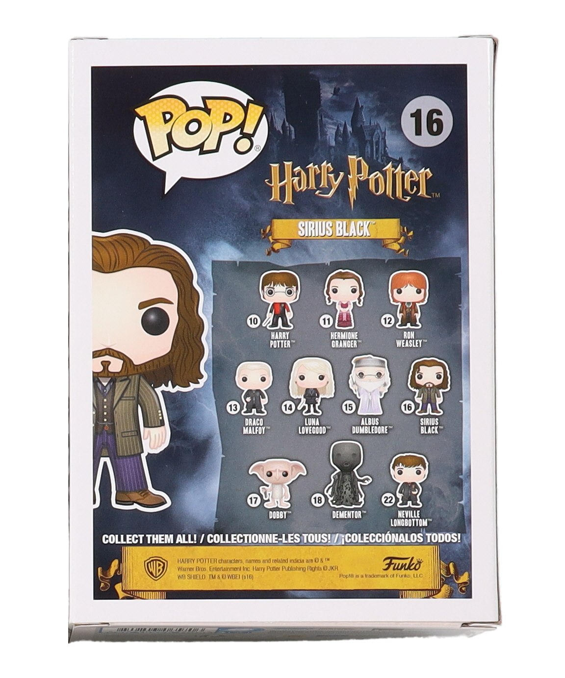 Gary Oldman Signed "Harry Potter" #16 Sirius Black Funko Pop! Vinyl Figure (PSA) at PristineAuction.com Gary Oldman Signed "Harry Potter" #16 Sirius Black Funko Pop! Vinyl Figure (PSA) at PristineAuction.com