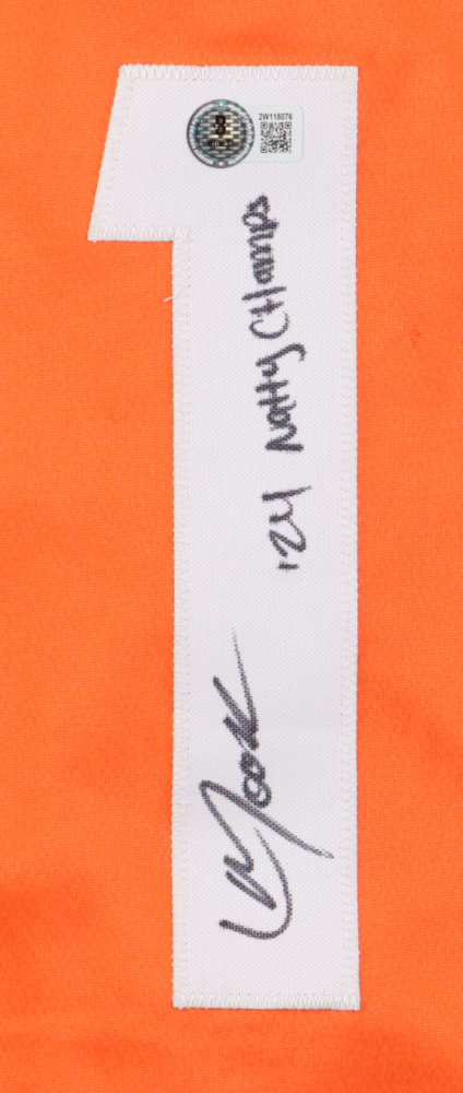 Christian Moore Signed Jersey Inscribed "'24 Natty Champs" (Beckett) at PristineAuction.com Christian Moore Signed Jersey Inscribed "'24 Natty Champs" (Beckett) at PristineAuction.com