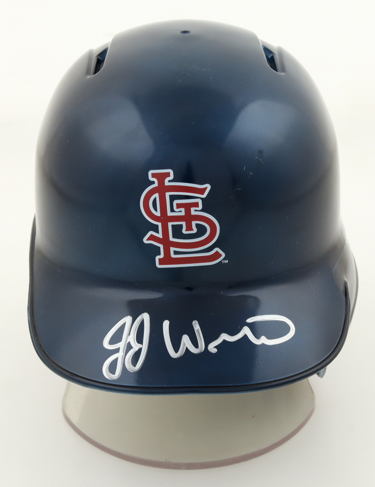 JJ Wetherholt Signed Cardinals Mini Helmet (JSA) at PristineAuction.com JJ Wetherholt Signed Cardinals Mini Helmet (JSA) at PristineAuction.com