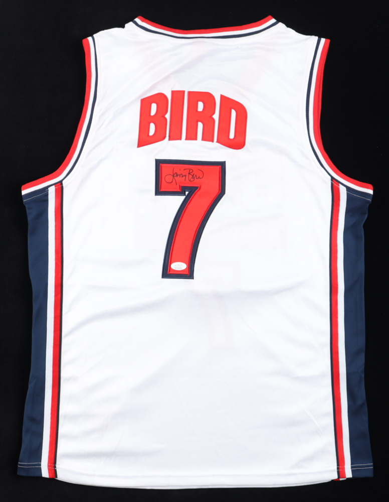 Larry Bird Signed Jersey (JSA) at PristineAuction.com Larry Bird Signed Jersey (JSA) at PristineAuction.com
