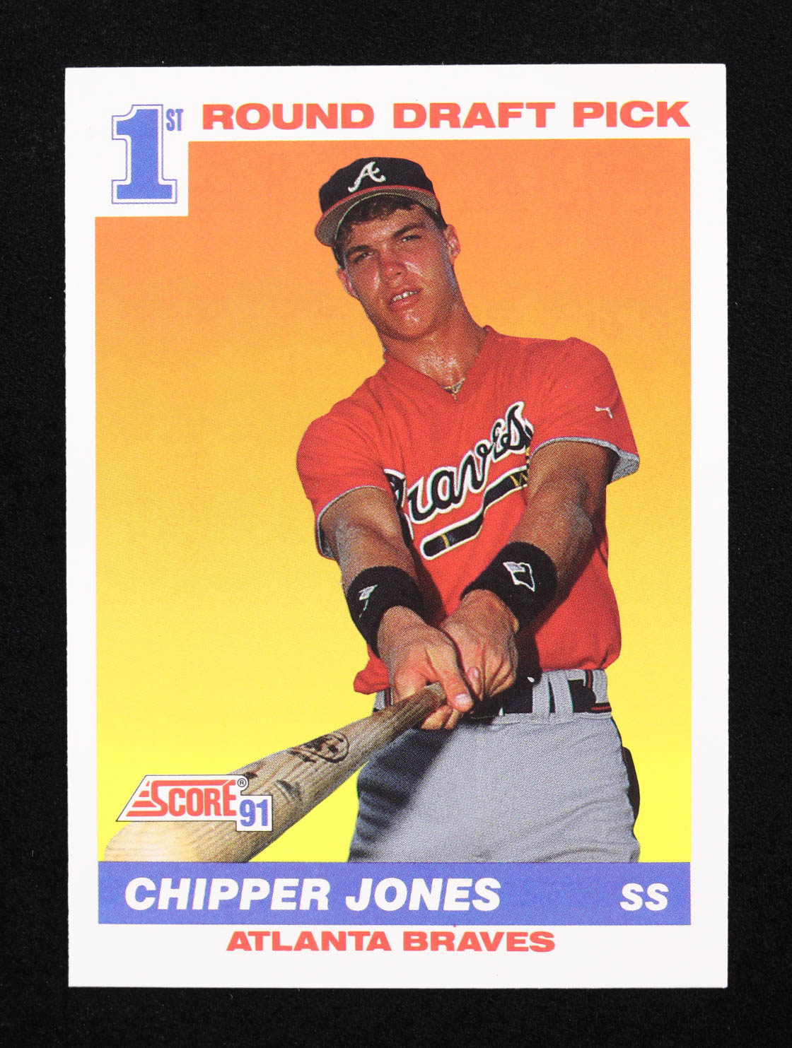 Chipper Jones 1991 Score #671 RC at PristineAuction.com Chipper Jones 1991 Score #671 RC at PristineAuction.com