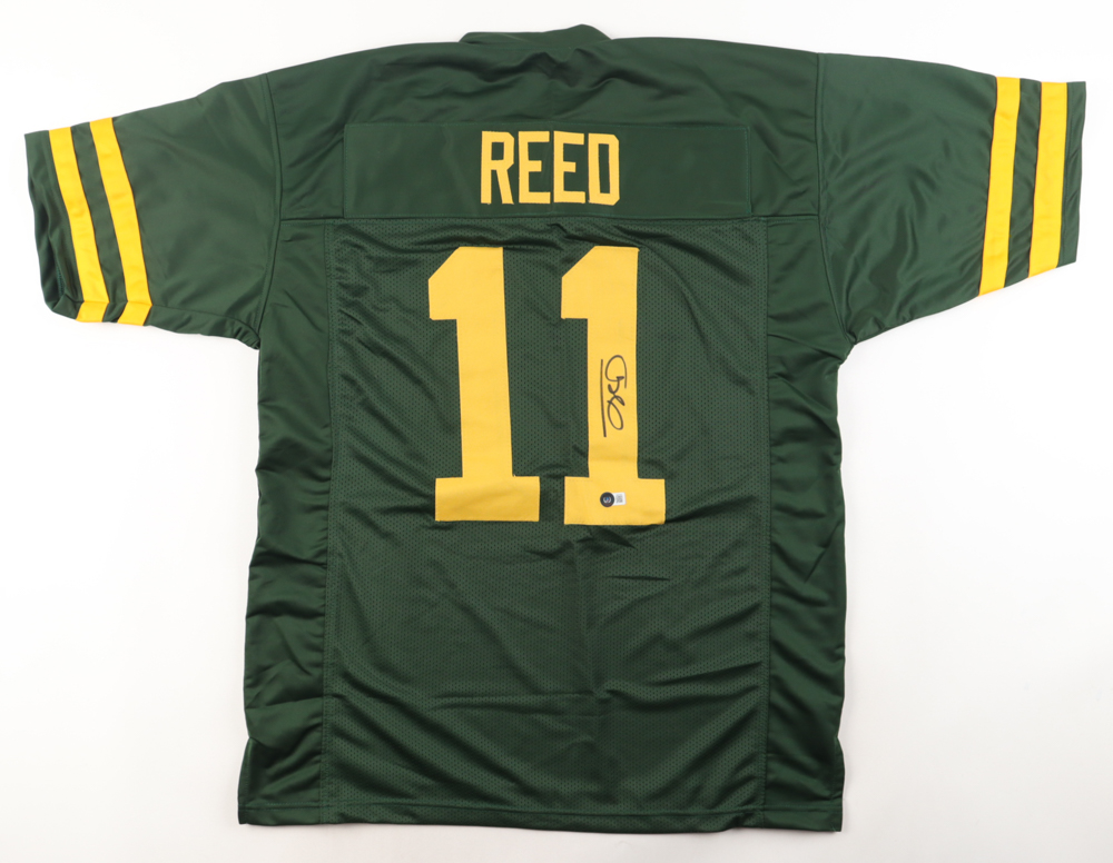 Jayden Reed Signed Jersey (Beckett) at PristineAuction.com Jayden Reed Signed Jersey (Beckett) at PristineAuction.com