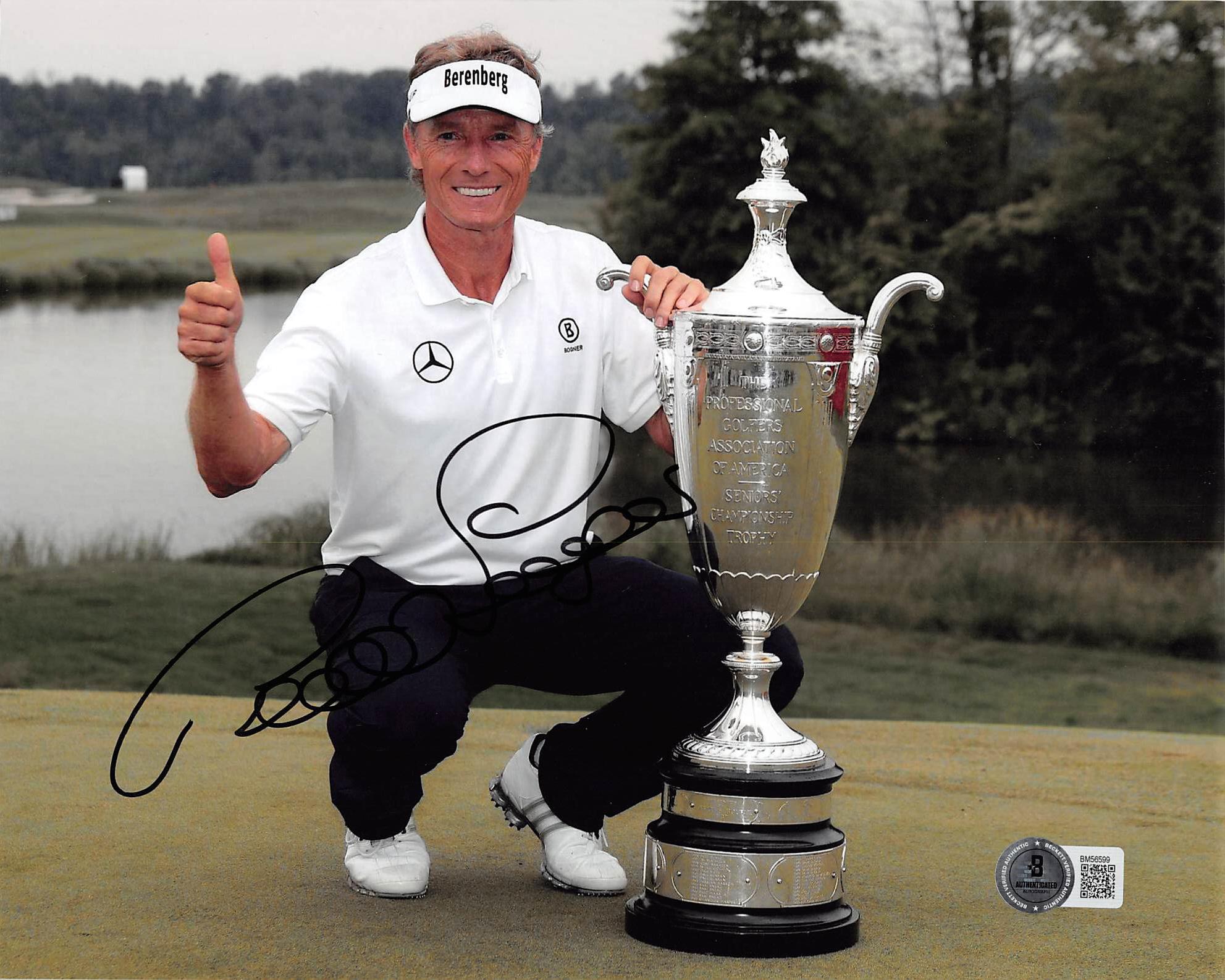 Bernhard Langer Signed 8x10 Photo (Beckett) at PristineAuction.com Bernhard Langer Signed 8x10 Photo (Beckett) at PristineAuction.com