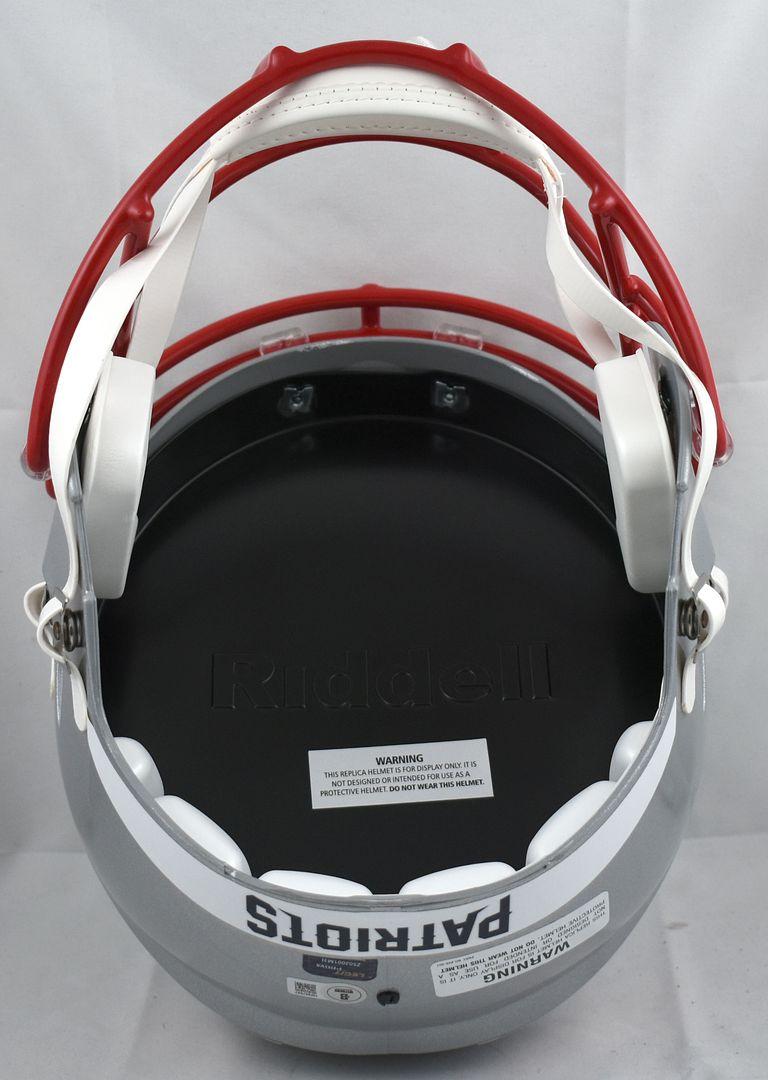 Ty Law Signed Patriots Full-Size Speed Helmet (Beckett) at PristineAuction.com Ty Law Signed Patriots Full-Size Speed Helmet (Beckett) at PristineAuction.com