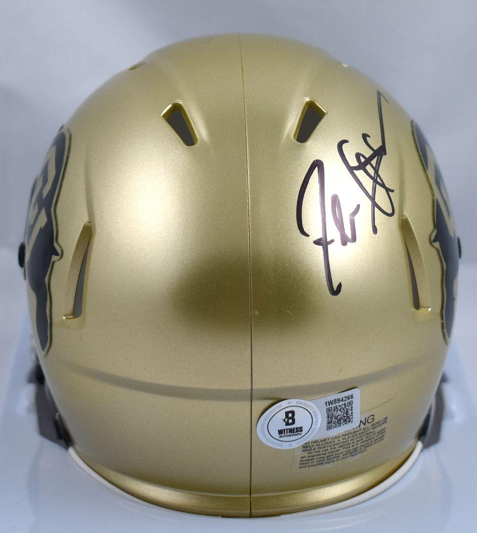 Deion Sanders Signed Colorado Buffaloes Speed Mini Helmet (Beckett) at PristineAuction.com Deion Sanders Signed Colorado Buffaloes Speed Mini Helmet (Beckett) at PristineAuction.com